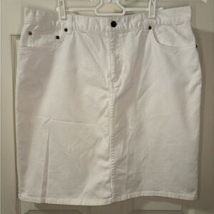 Lauren Ralph Lauren Women's Size 16 White skirt